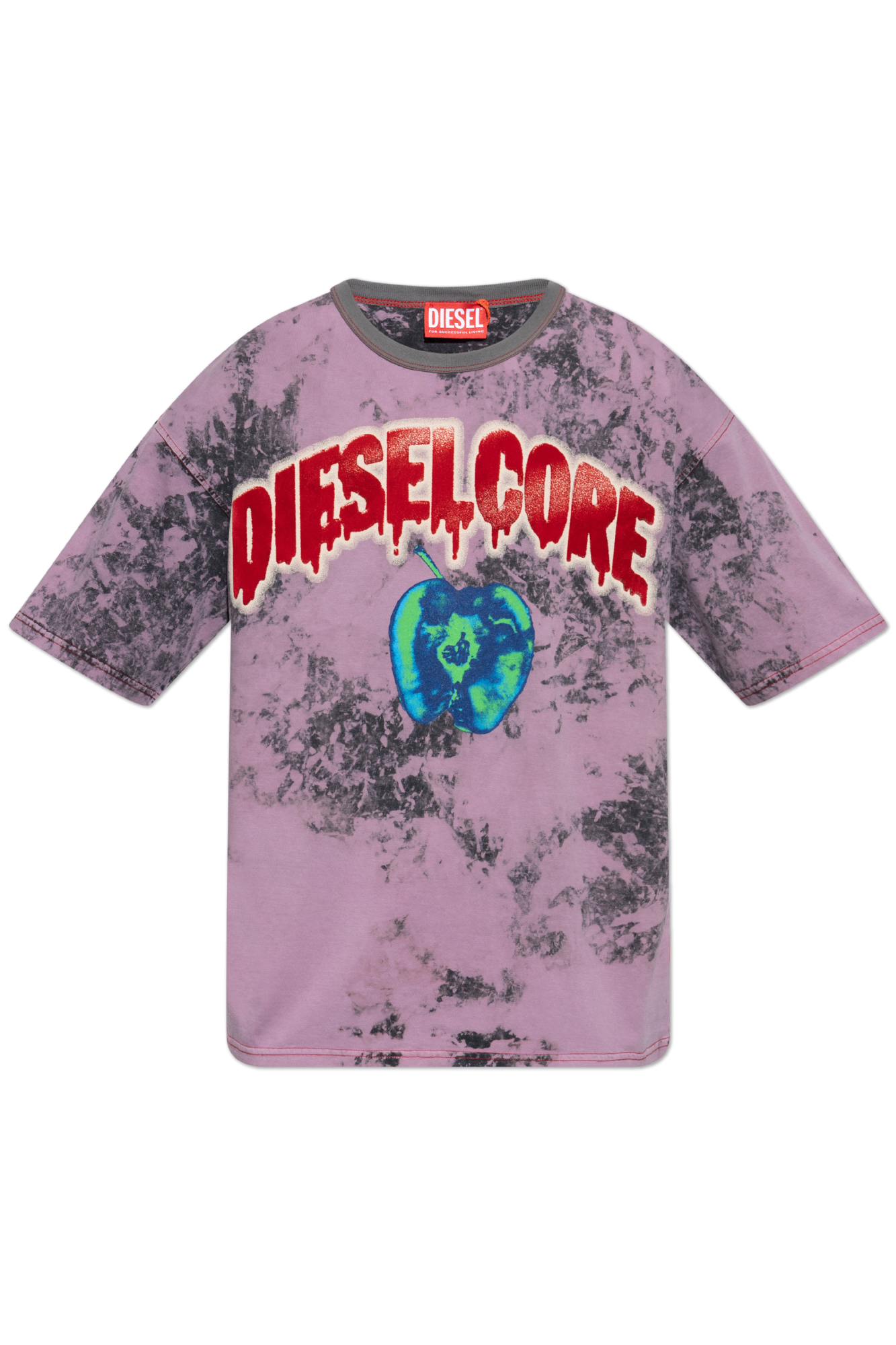 Purple T-shirt T-BOXT-R9 Diesel - Vitkac AS